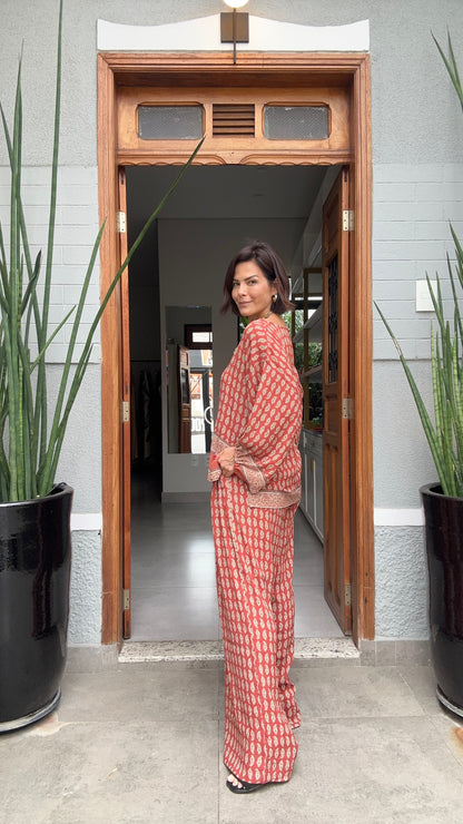 Conjunto Casablanca em Viscose de Crepe EZILDINHA