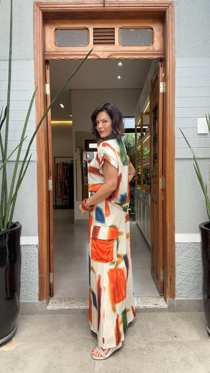 Conjunto de Saia Miró EZILDINHA