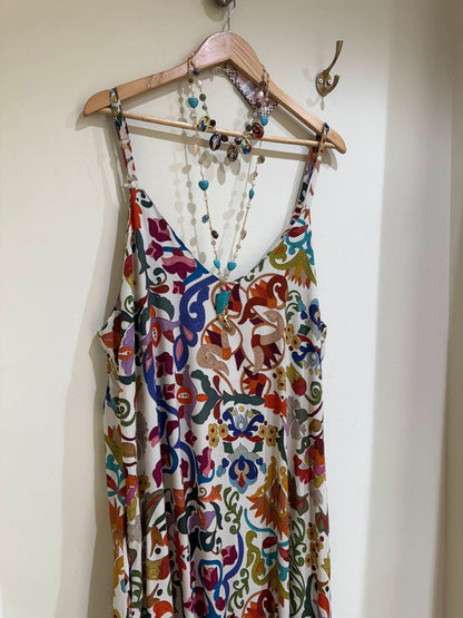 Vestido Alça Tapeçaria EZILDINHA