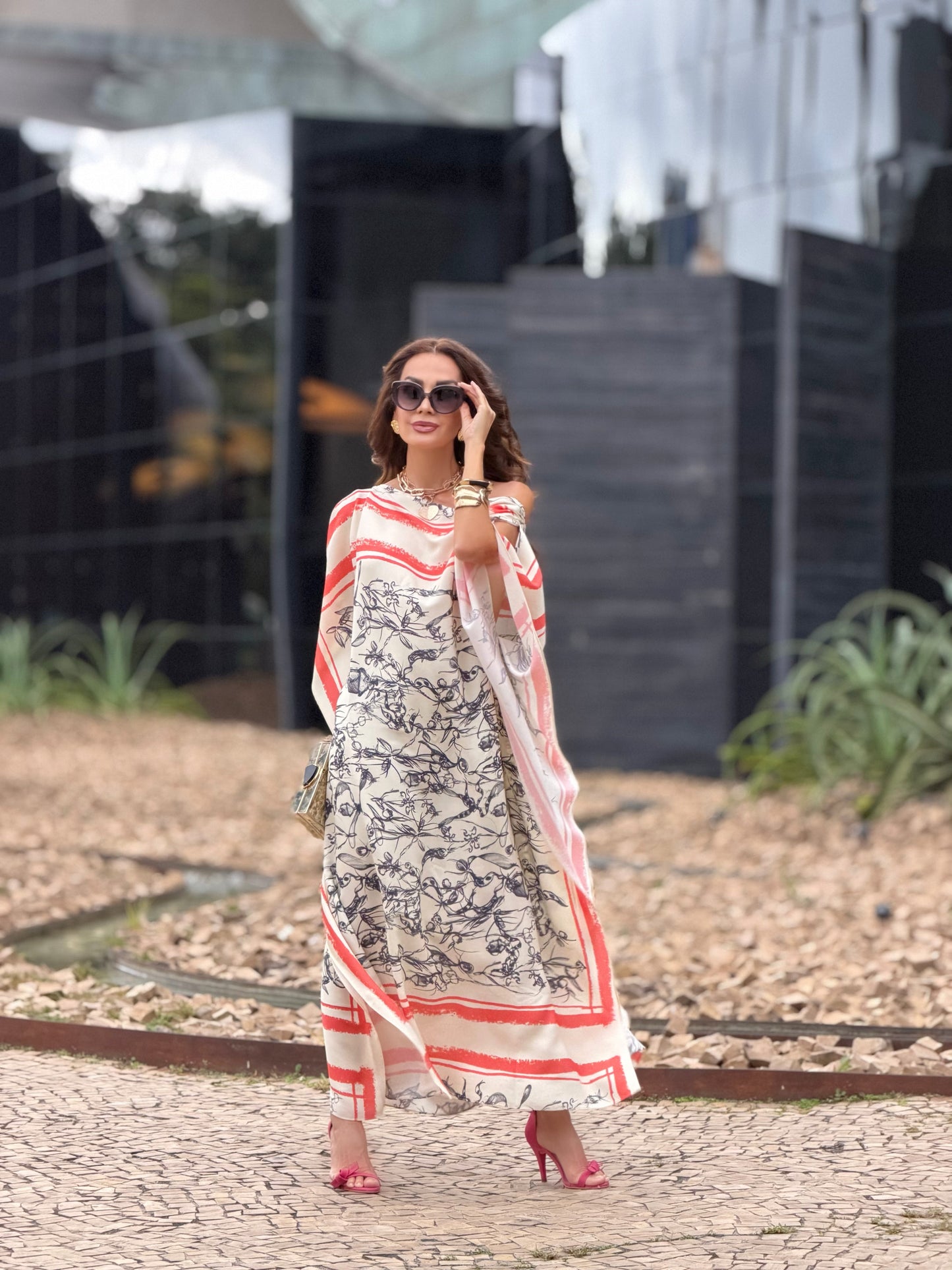 VESTIDO KAFTAN TAHITI EZILDINHA