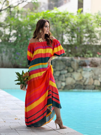 Vestido Ciganinha Cozumel EZILDINHA