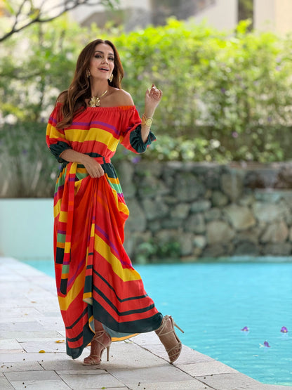 Vestido Ciganinha Cozumel EZILDINHA