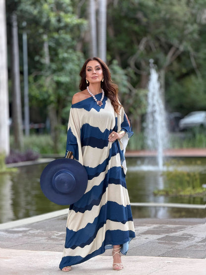 Vestido Kaftan Santorini EZILDINHA