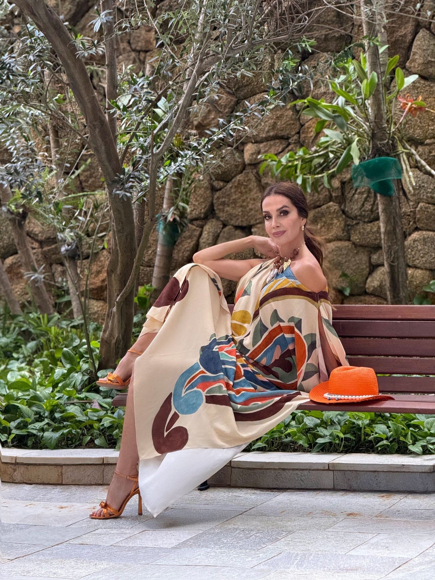 Vestido Kaftan Savannah EZILDINHA