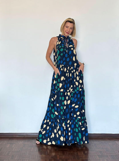Vestido Tucson Pedras Color EZILDINHA