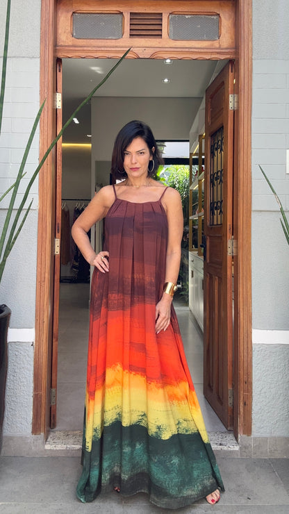 Vestido Alça Sahara EZILDINHA