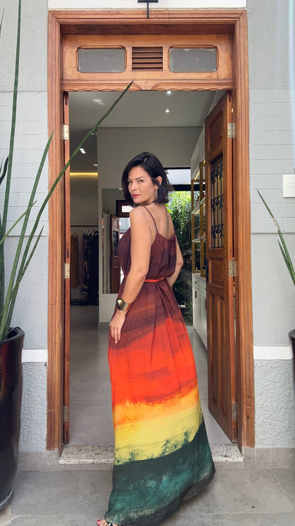 Vestido Alça Sahara EZILDINHA