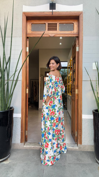 Vestido Ciganinha Garden EZILDINHA