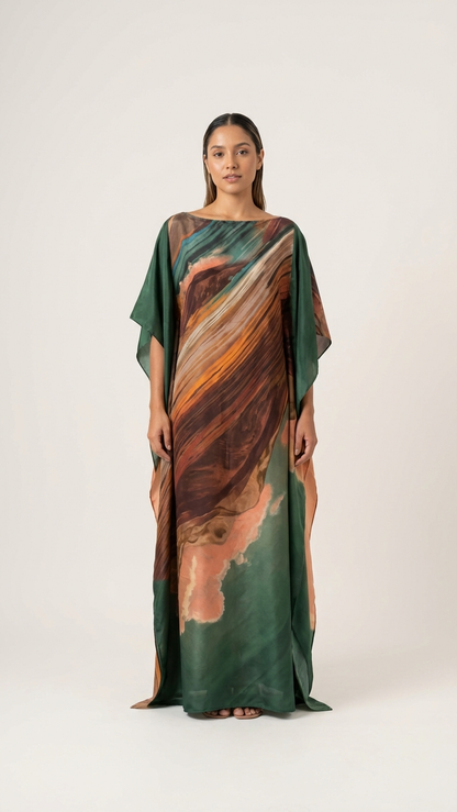 Vestido Kaftan Canyon EZILDINHA