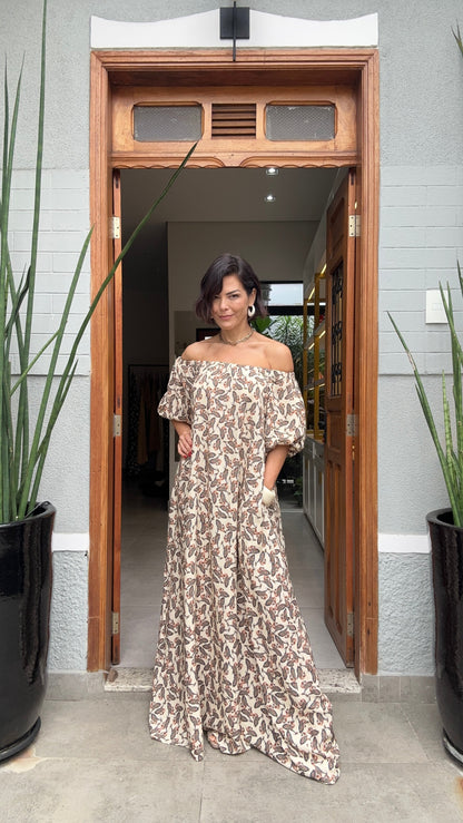 Vestido Ciganinha Kashmir EZILDINHA
