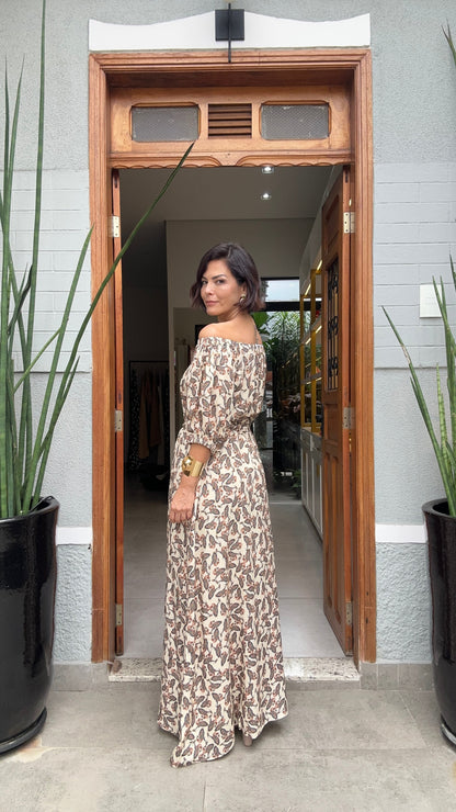 Vestido Ciganinha Kashmir EZILDINHA